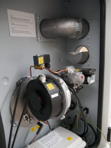 roční prohlídka plynových zařízení - ohřívač vzduchu