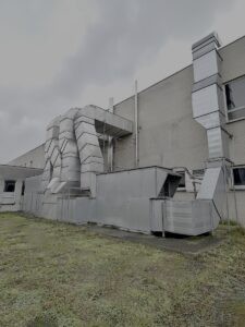 Plynový výměník PCH v průmyslové vzduchotechnice