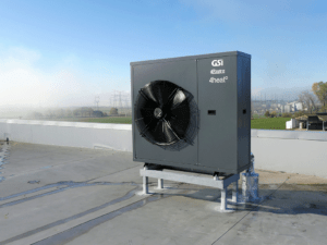 Reference 4heat - tepelné čerpadlo vzduch-vzduch pro průmyslové haly