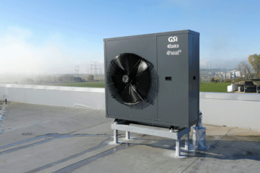 Reference 4heat - tepelné čerpadlo vzduch-vzduch pro průmyslové haly