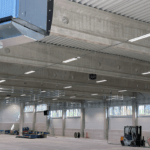 Reference 4heat - tepelné čerpadlo vzduch-vzduch pro průmyslové haly