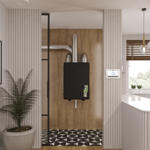 Rekuperace WANAS BLACK - umístění v technické místnosti