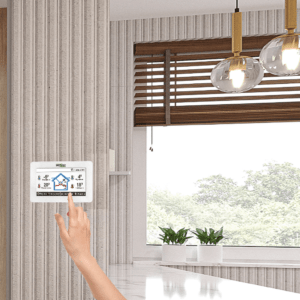 Rekuperace WANAS BLACK - dotykový displej a aplikace v mobilu