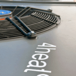 Reference vytápění skladu a administrativy a chlazení haly - průmyslovým tepelným čerpadlem (detail ventilátor)