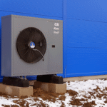 Reference vytápění skladu a administrativy a chlazení haly - průmyslovým tepelným čerpadlem