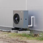 Venkovní jednotka SAX Air u skladovací haly