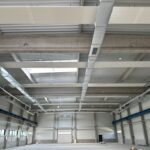 Stropní panely EUTERM pro vytápění a chlazení hal